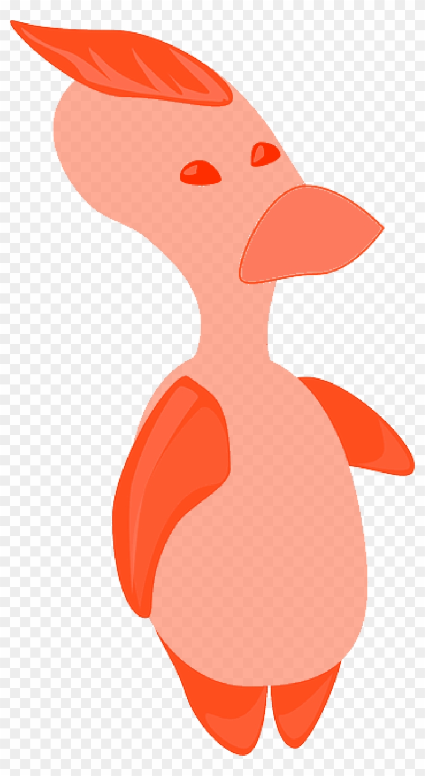 Alien, Character, Cartoon, Bird, Duck, Design, Toy - Clip Art #831554