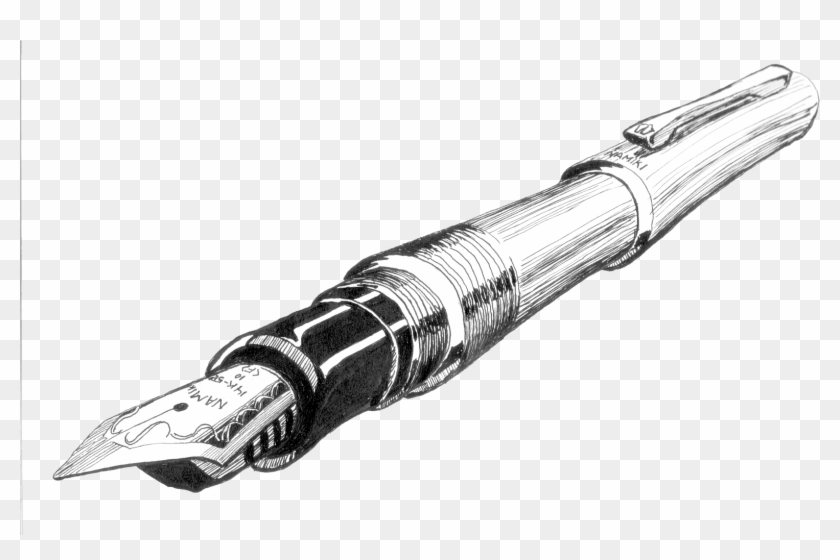 Pen - Tattoo Of Fountain Pen #831689