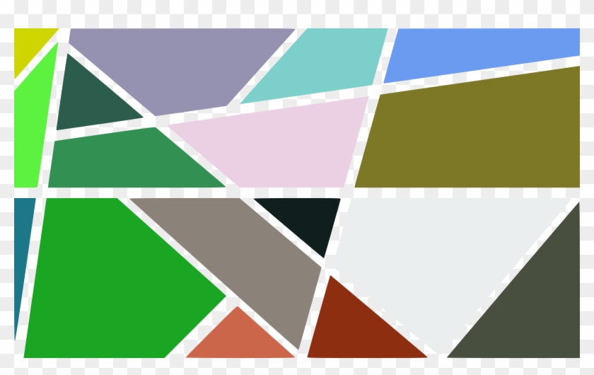 This Free Icons Png Design Of Abstract Geometric Background - Abstract Geometric Green Background Png #832119