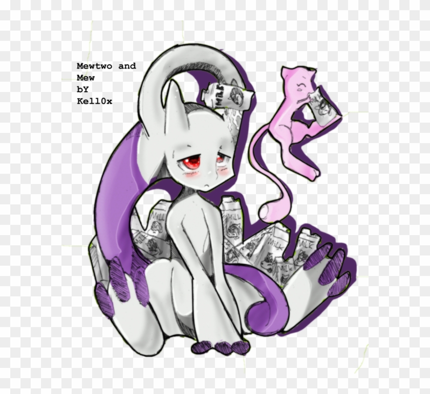 Mewtwo New Form Plus Side By Kell0x - Digital Art #832634