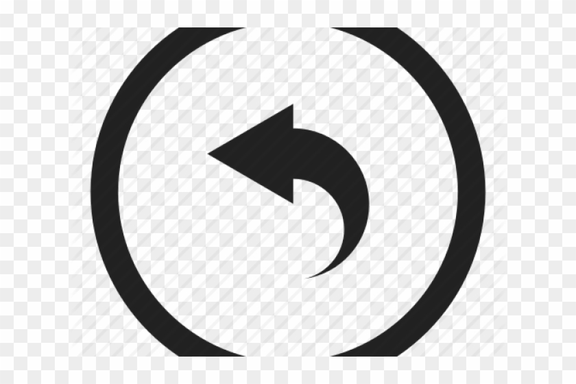 Home Icons Back - Circle #833195