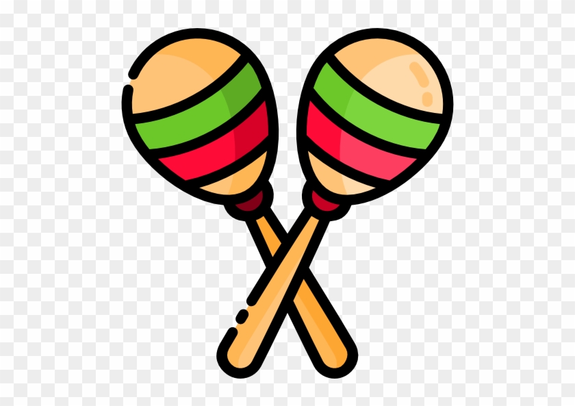 Maracas Free Icon - Maracas Sin Fondo Png #833578