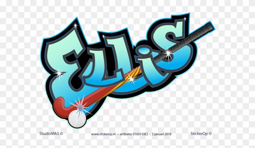 Hockey Clipart Graffiti - Field Hockey #833650