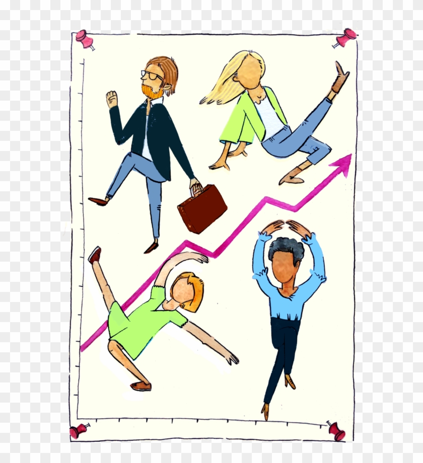 Dancing Chart - Cartoon #833778