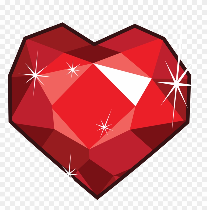 Fureox, Fire Ruby, Gem, Heart Shaped, No Pony, Object, - Fire Ruby Gemstone #833937