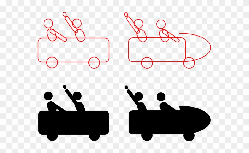 The Cars Are Create Using Standard Shapes And Applying - Draw A Roller Coaster Cart #833944