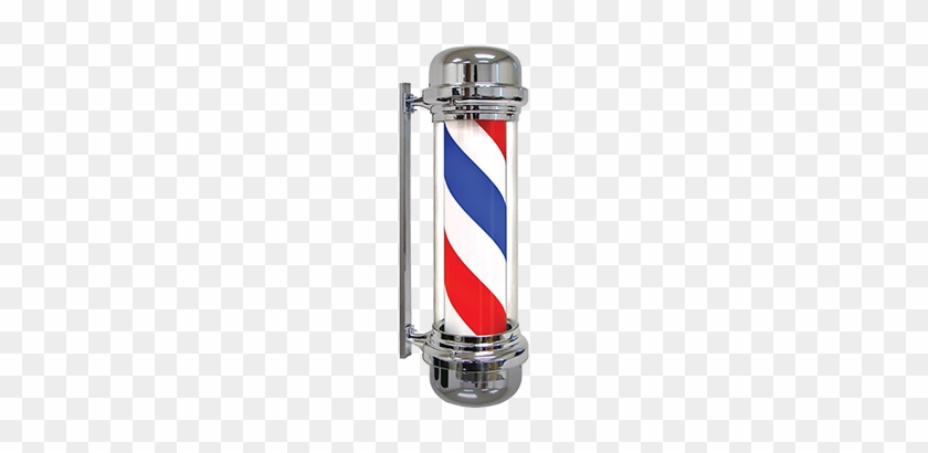 Revolving Electric Barber Pole - Alex Barber Shop #834026