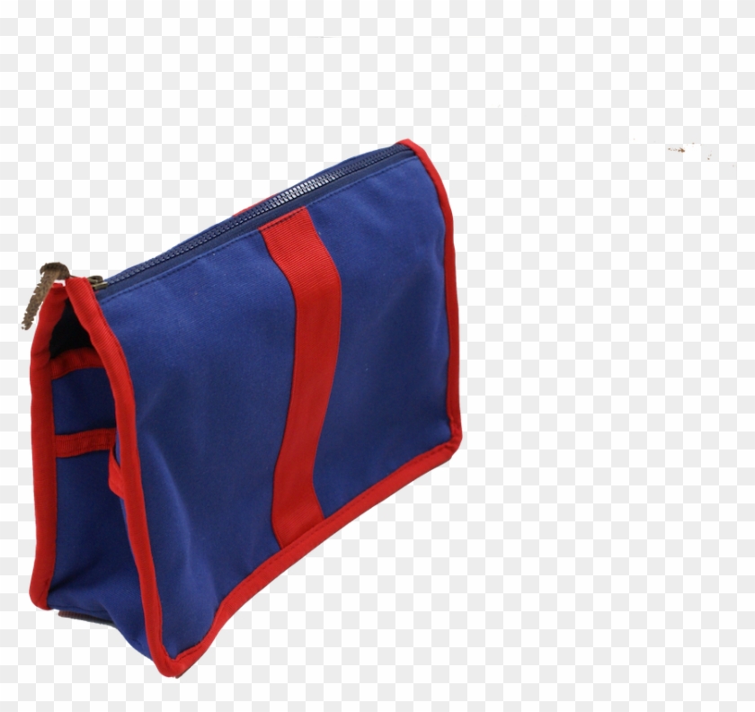 Wash Bag Medium Blue Red - Messenger Bag #834073