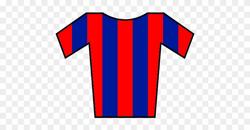 Soccer Jersey Red-blue - Blue Red Stripe Jersey #834105