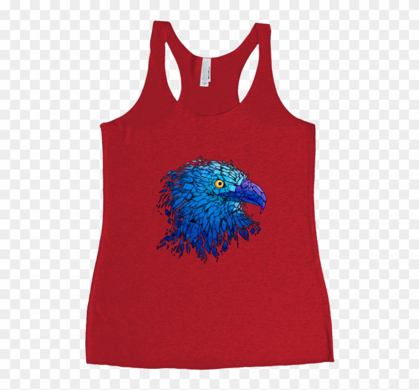 Blue Eagle Racerback Tank Top - Active Tank #834155