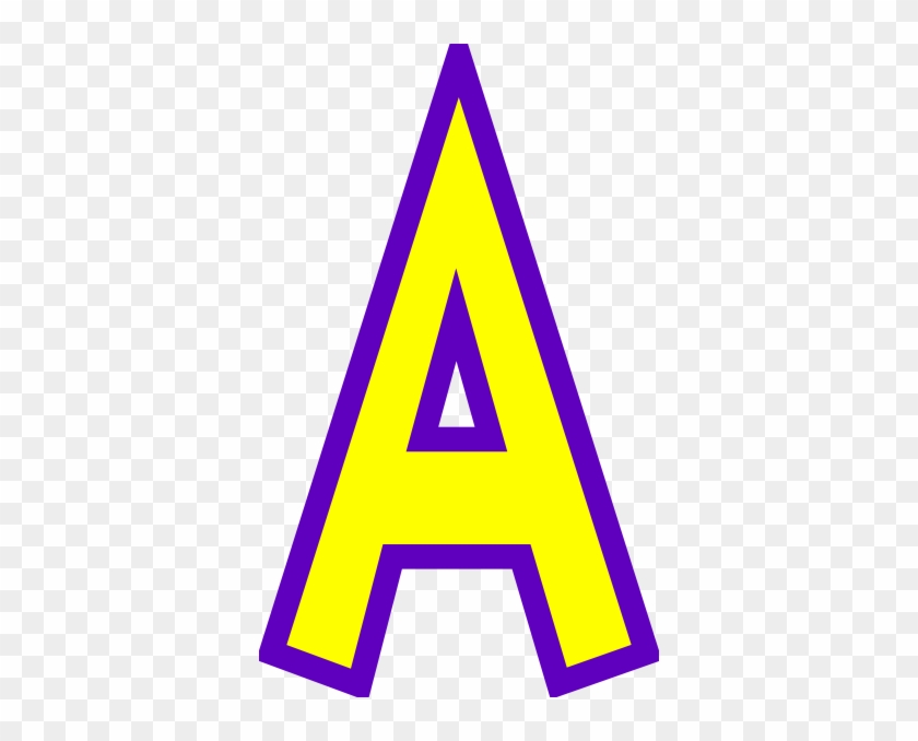 Letter A Clipart #834465
