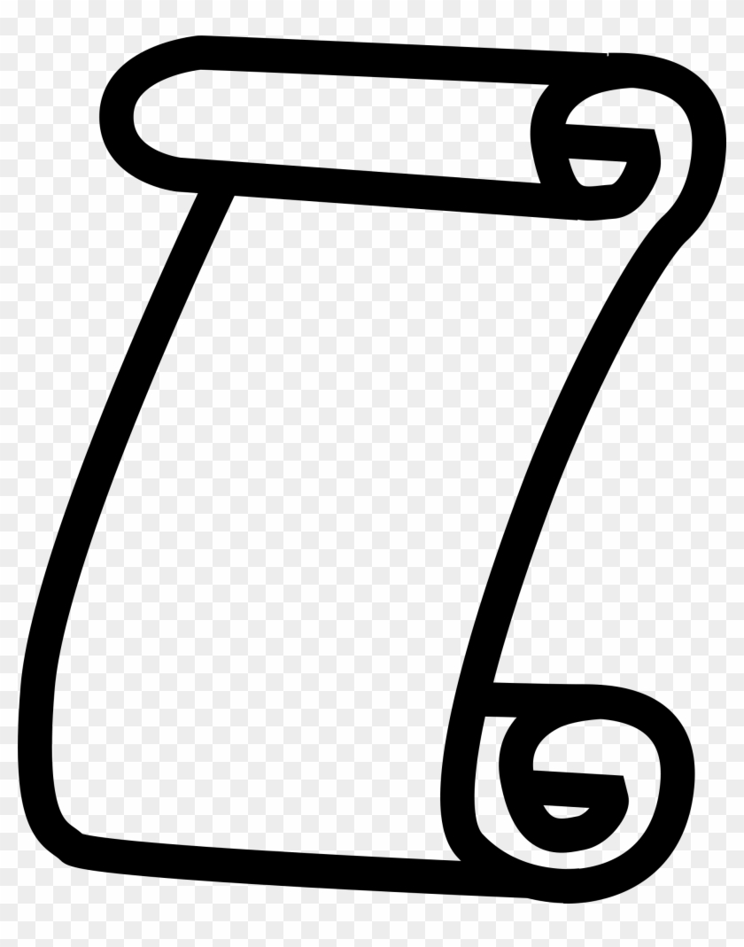 Scroll Clipart Scrol - Scroll Icon #835152