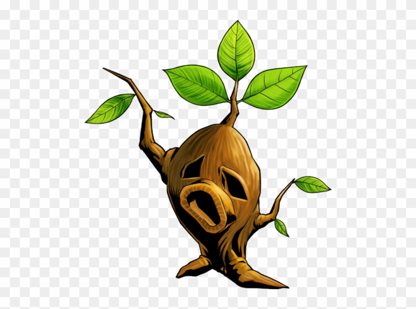 As You Continue To Follow Him You Run Into A Dead Tree - Legend Of Zelda Majora Mask Art #835190