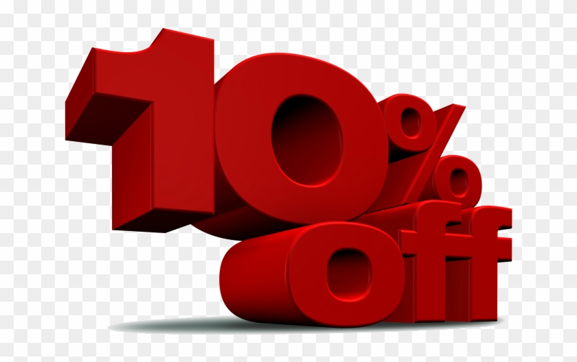 Discount - 10 Discount Without Background #835390