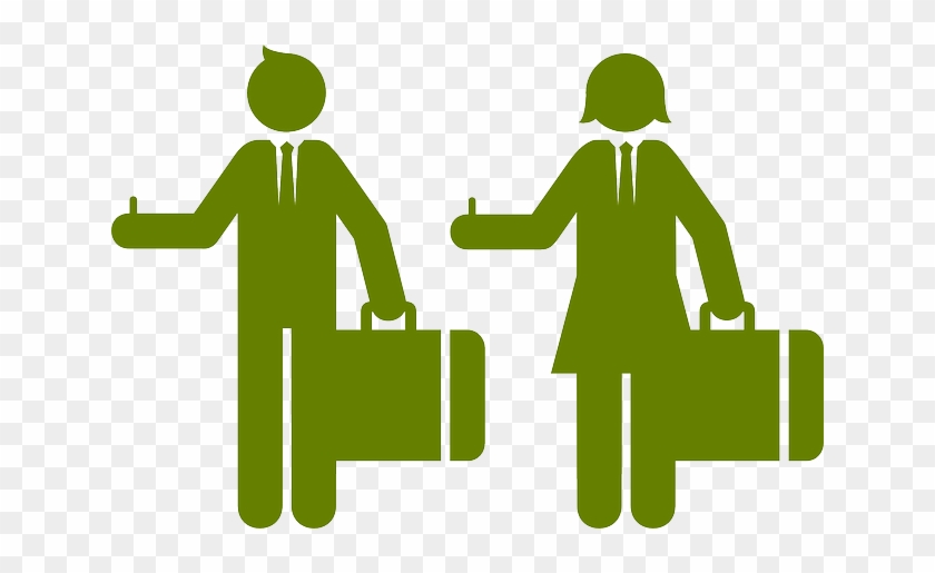 Voyager People, Traveler, Passenger, Tourist, Voyager - Green Business Icon Png #835652