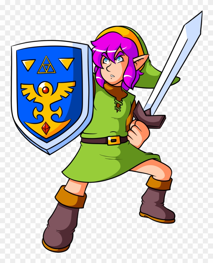 A Link To The Past Pink Edition By Jamesmantheregenold - Link From A Link To The Past #835795