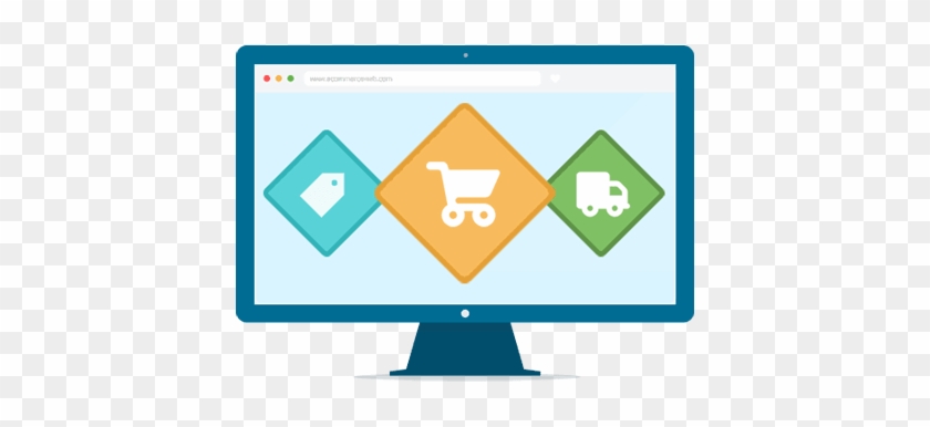 E-commerce Site Development - Desktop Computer #835869
