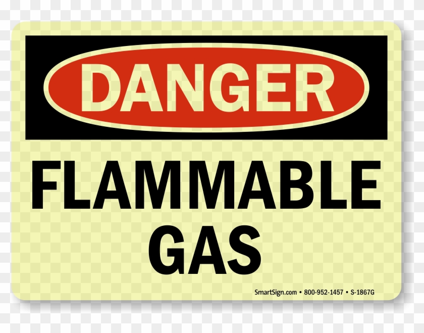 Zoom, Price, Buy - Mysafetysign Flammable Gas Adhesive Signs And Labels #836085