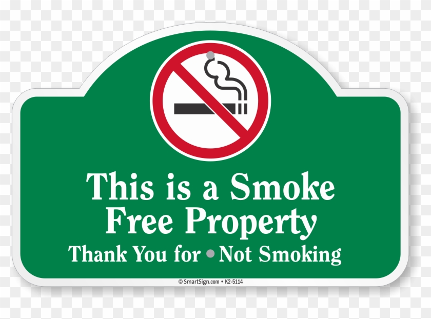 Zoom, Price, Buy - Smartsign By Lyle S-9633-al-10 No Smoking Within [blank] #836131