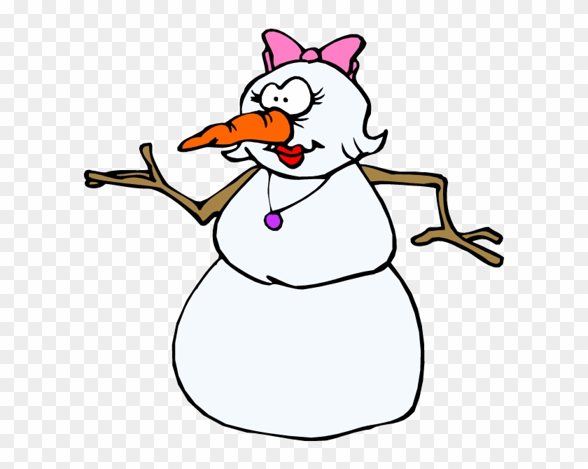 Snow Woman Clipart #836294