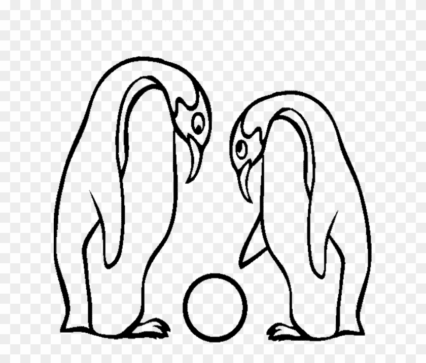 Egg Clipart Penguin Egg - Emperor Penguin Coloring Page #837268