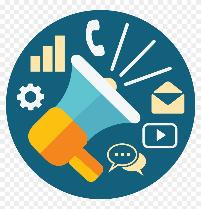 Icon - Web Marketing - Offline And Online Pr #838175