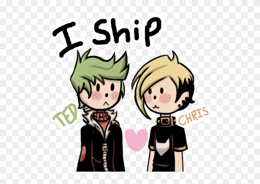 I Ship Ted X Chris By Bratcole - Cartoon #838244