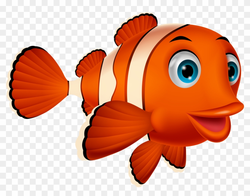 Sea Anemone Clipart Transparent - Fish Cartoon Kiss #838448