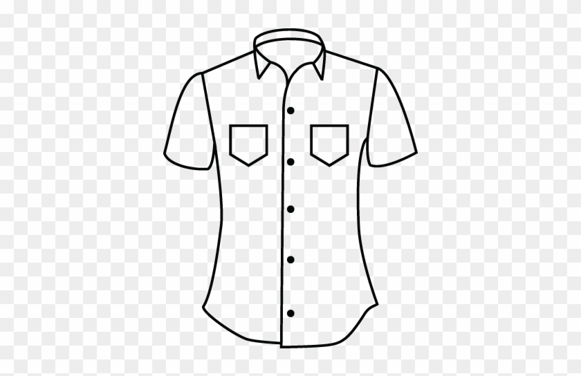 Custom Made Shirts And Suits By Www - Shirt With Collar Pockets Drawing #838537