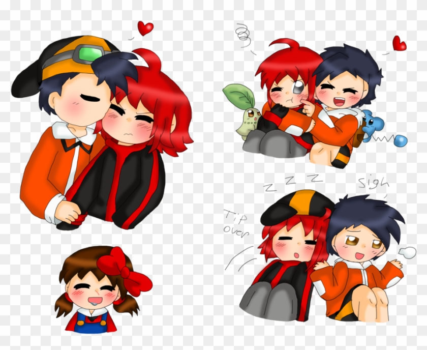 Preciousmetalshipping Doodle Page By Purplemagechan - Cartoon #838657