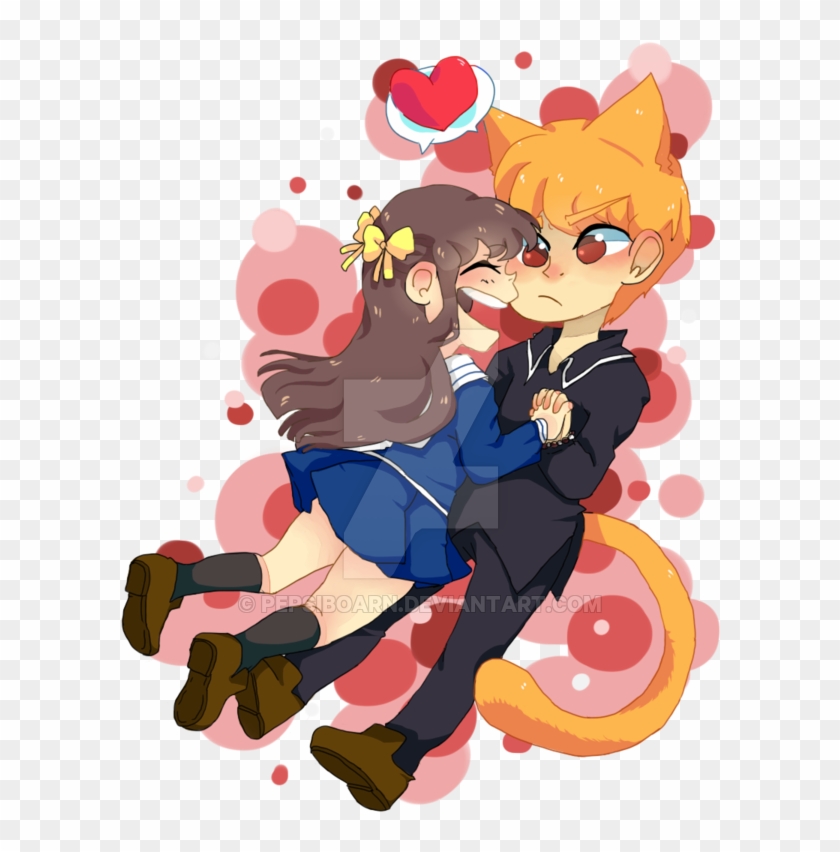 Kyo And Tohru By Pepsiboarn - Cartoon #838685