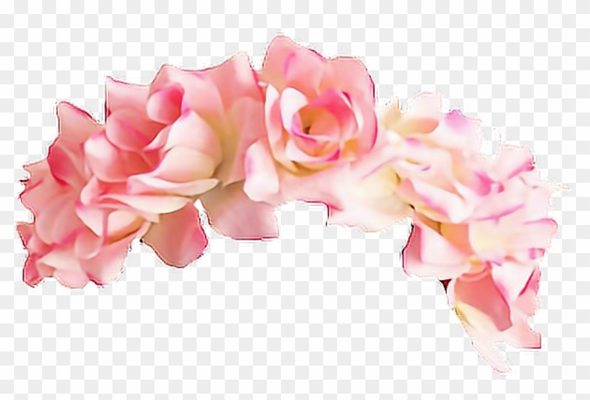 Corona De Flores Clip Art - Pink Flower Crown Png #839251