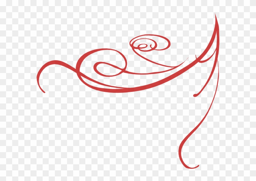 Red Swirls #839300