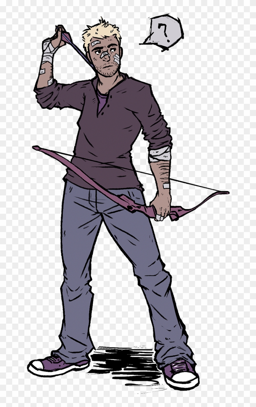 Clint Barton Daredevil Comics Fan Art - Comic Clint Barton Png #839491