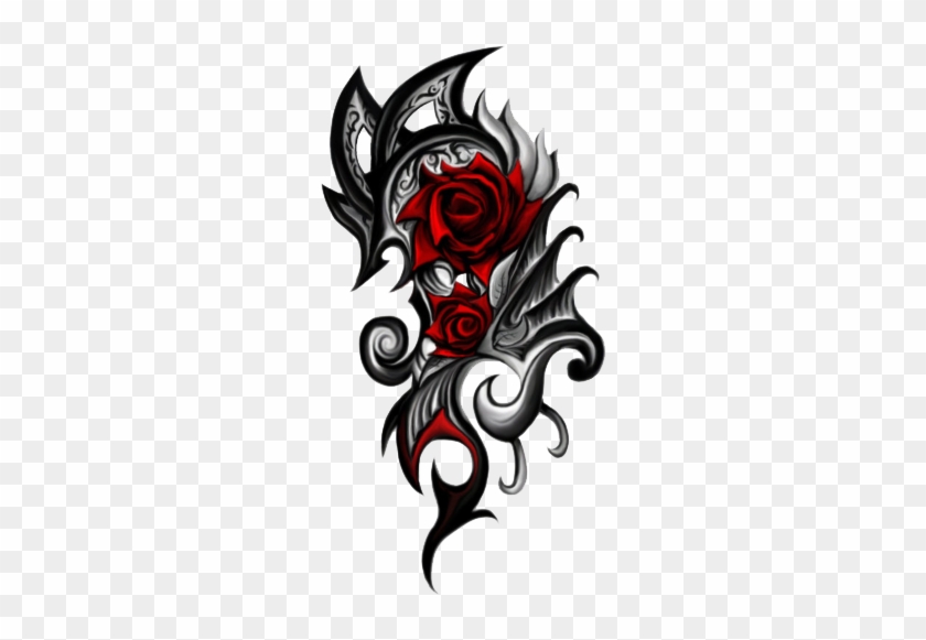 Arm Tattoo Png Picture - Tribal Rose Tattoos #839679