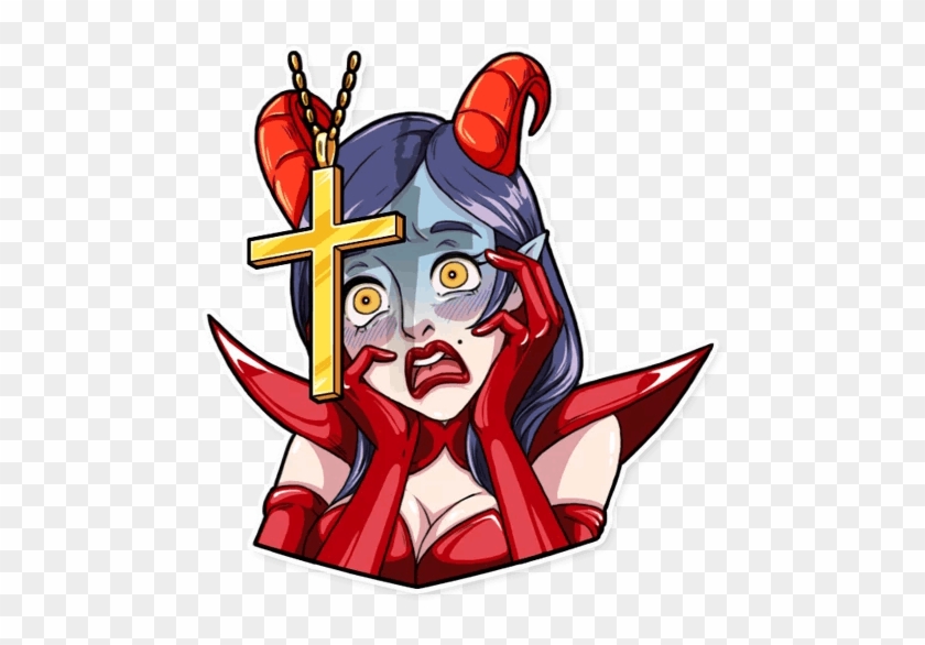 Miss Devil Sticker Pack - Телеграм Стикеры Мисс Дьявол #839761