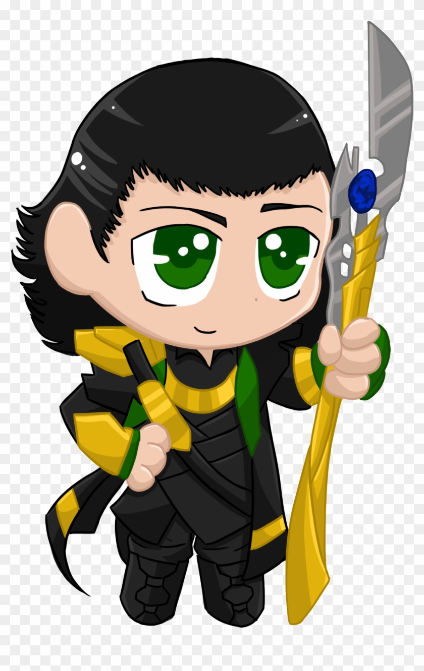 Loki Chibi By Nickyparsonavenger Loki Chibi By Nickyparsonavenger - Chibi Avengers Png #839877