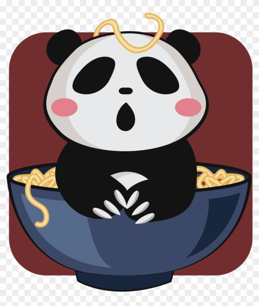 Ramen Panda By Nyekocreative Ramen Panda By Nyekocreative - Cartoon #839891