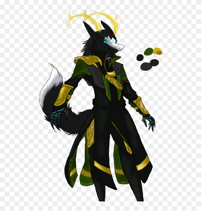 Loki Anthro By Kingmcnaughtynegan - Cartoon #839952