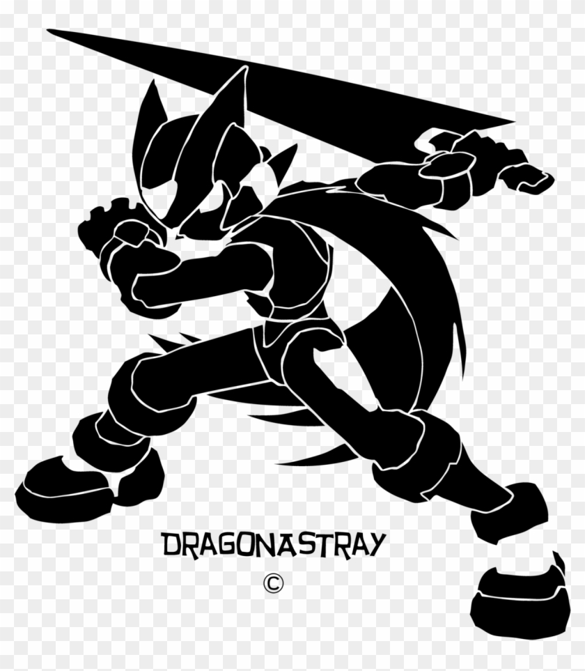 Loki Vector Download - Megaman Zero Black And White #839959