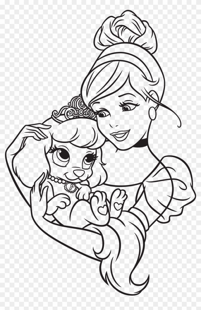 96 Free Palace Pets Coloring Pages - Palace Pets Coloring Pages #840046