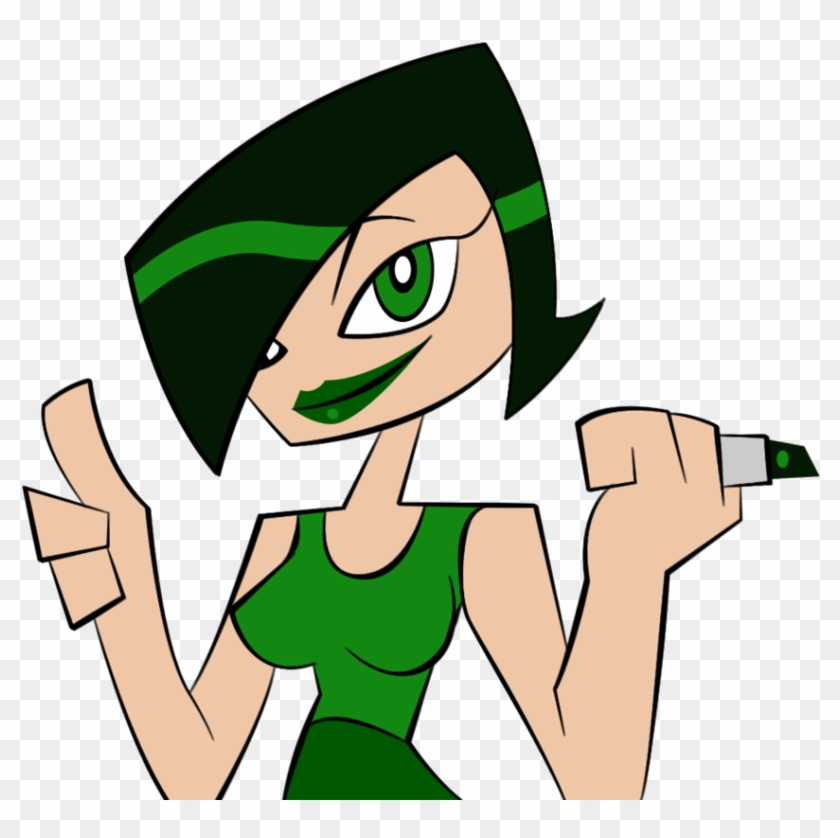 Buttercup Thinks That Green Lipstick Is Cool By Keytee-chan - Cartoon #840141
