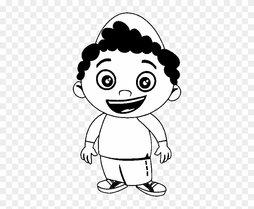 Bright Idea Little Boy Coloring Pages Printable Coloring - Little Einsteins Coloring Pages #840144