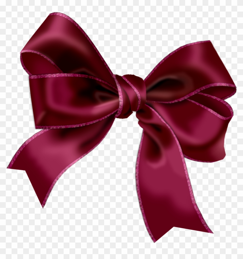 Ribbon Gift Purple Clip Art - Lazo Negro .png #840157