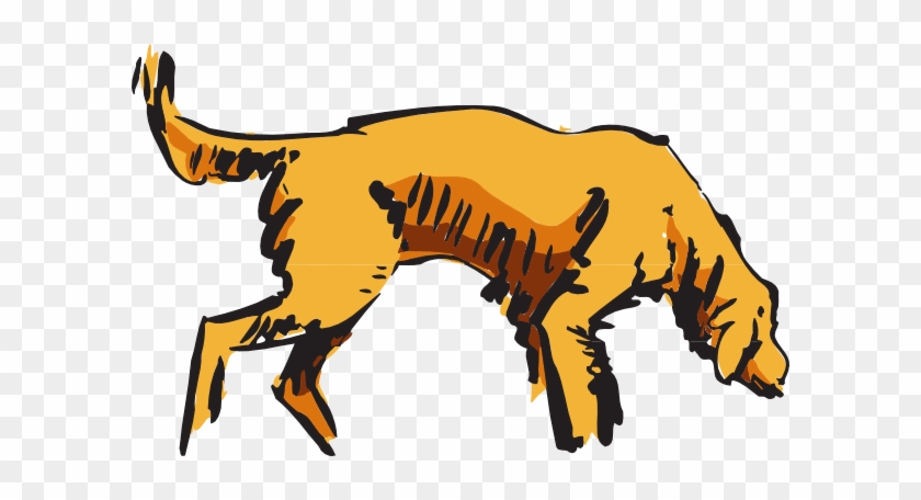 Hunting Dog Clipart - Weak Dogs Clip Art #840401