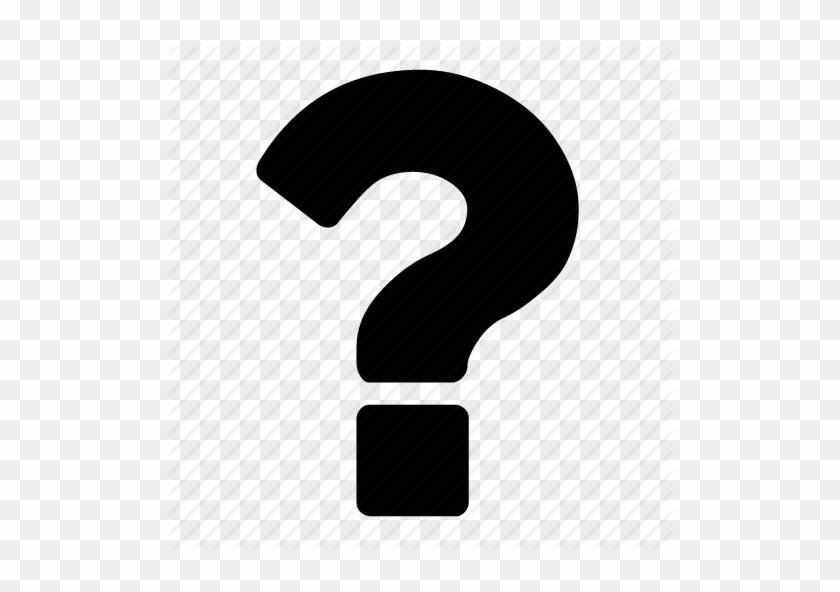 Man With Question Mark Flat Icon Pictogram Vector Image - Black Question Mark Png #840488
