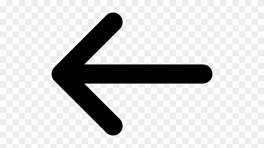Arrow Pointing To The Left - Android Back Button Png #840546