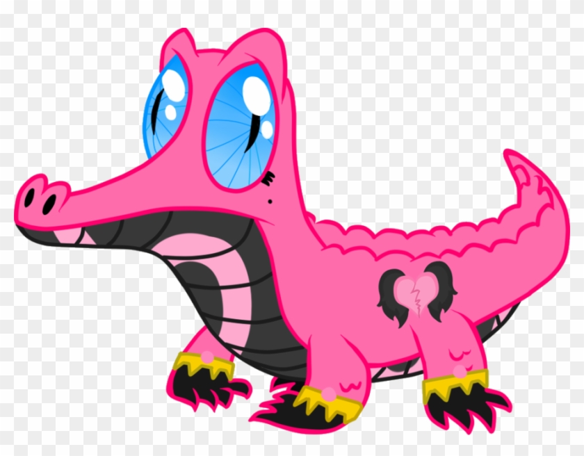 Angel Heart Alligator By Liahmew - Cartoon #840658