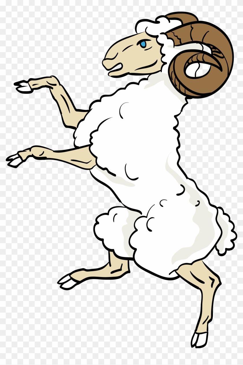 Ram - Coat Of Arms With Ram #840907
