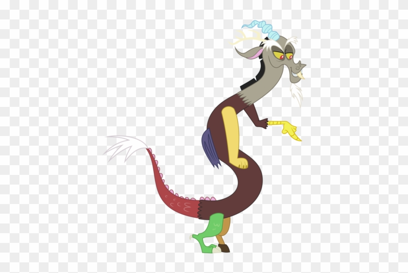 Discord- My Little Pony - Celestia And Discord Vector #842189